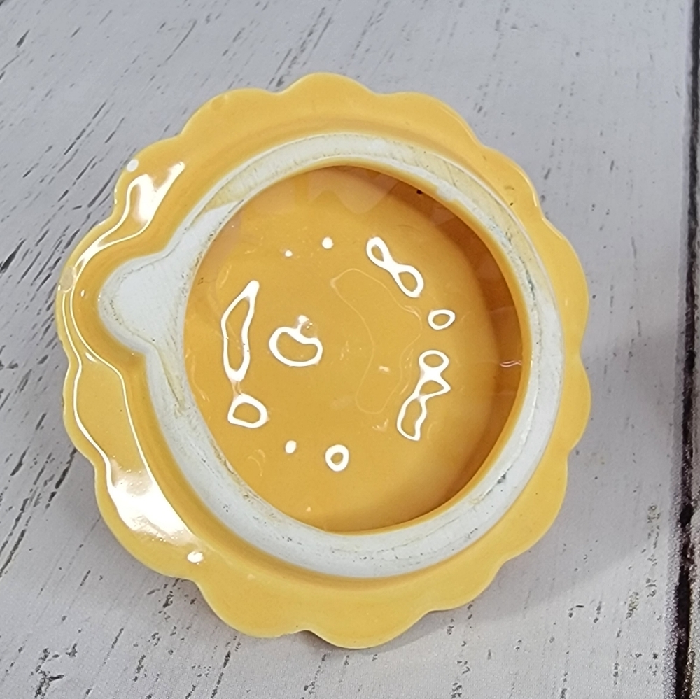 Hallmark Vintage Fall Halloween Harvest Ceramic Pumpkin Suger Dish Stash Spot - Picture 7 of 12